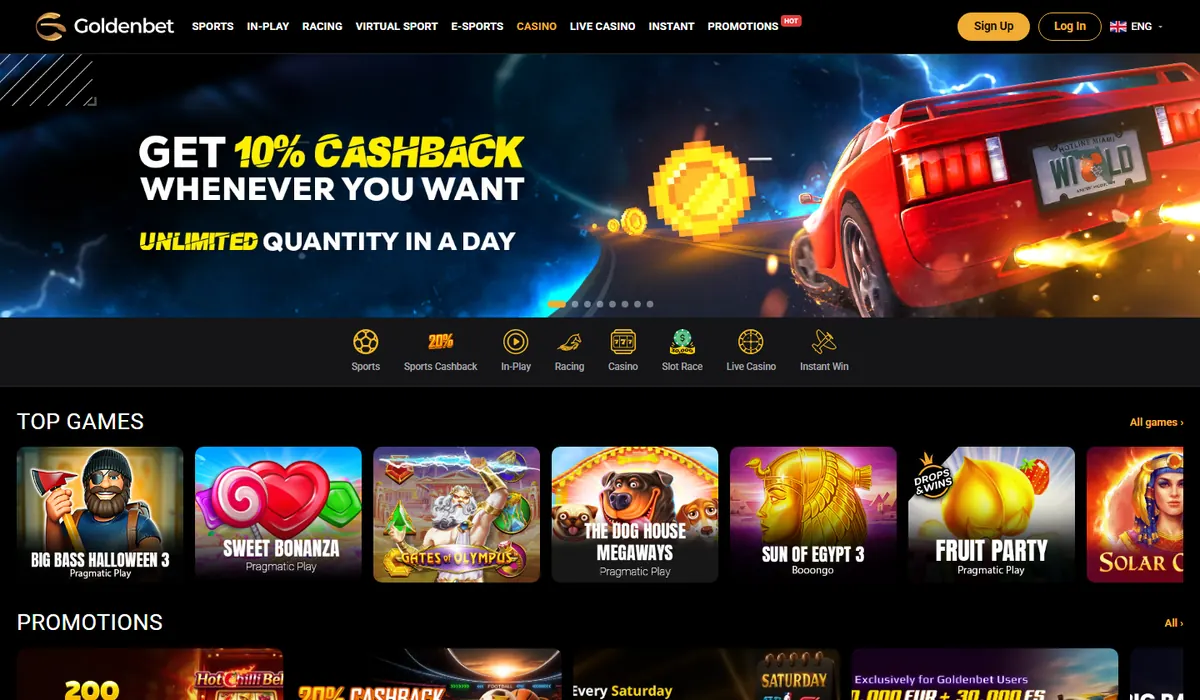 Goldenbet lobby